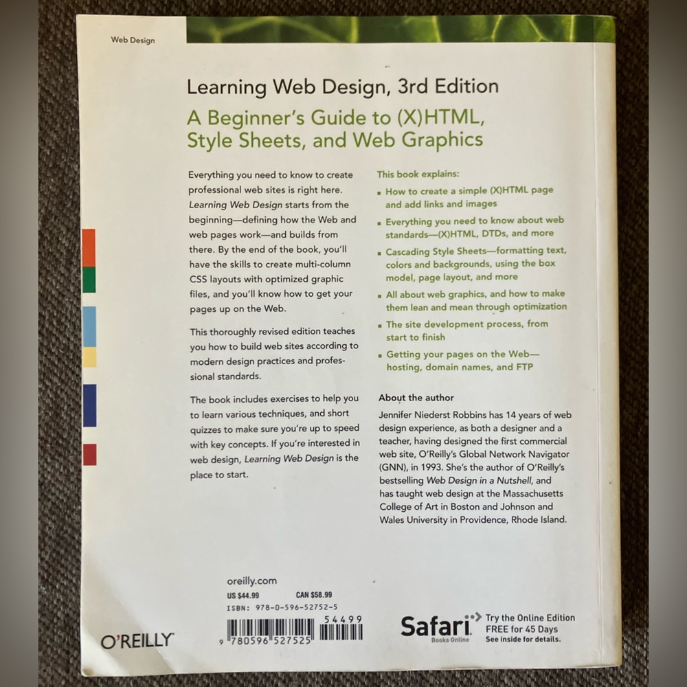 Green Learning Web Design Book - Picture 2 of 2